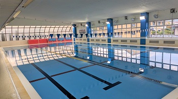 ｜プール｜　25ｍ×７コースの広々としたプールをご利用いただけます！