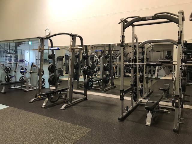 フリーウエイトエリア