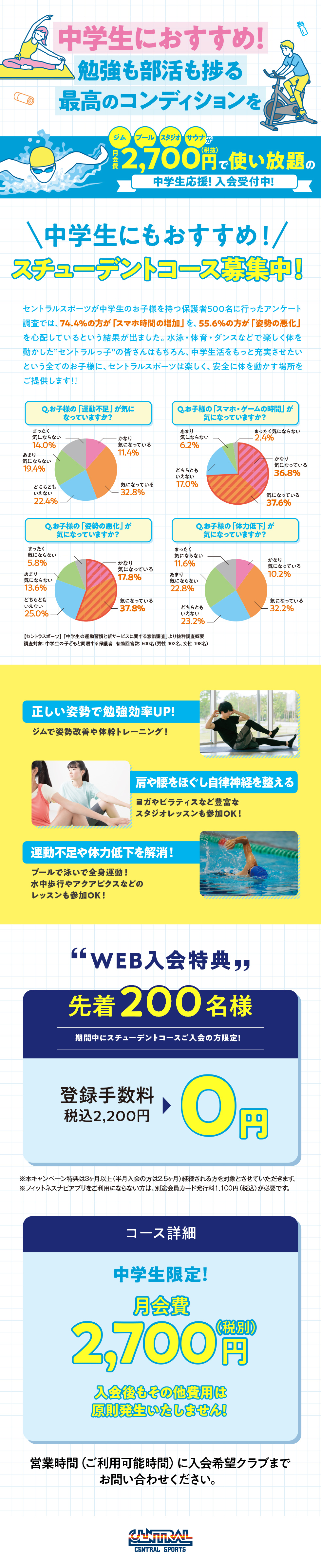 クラブからのご案内