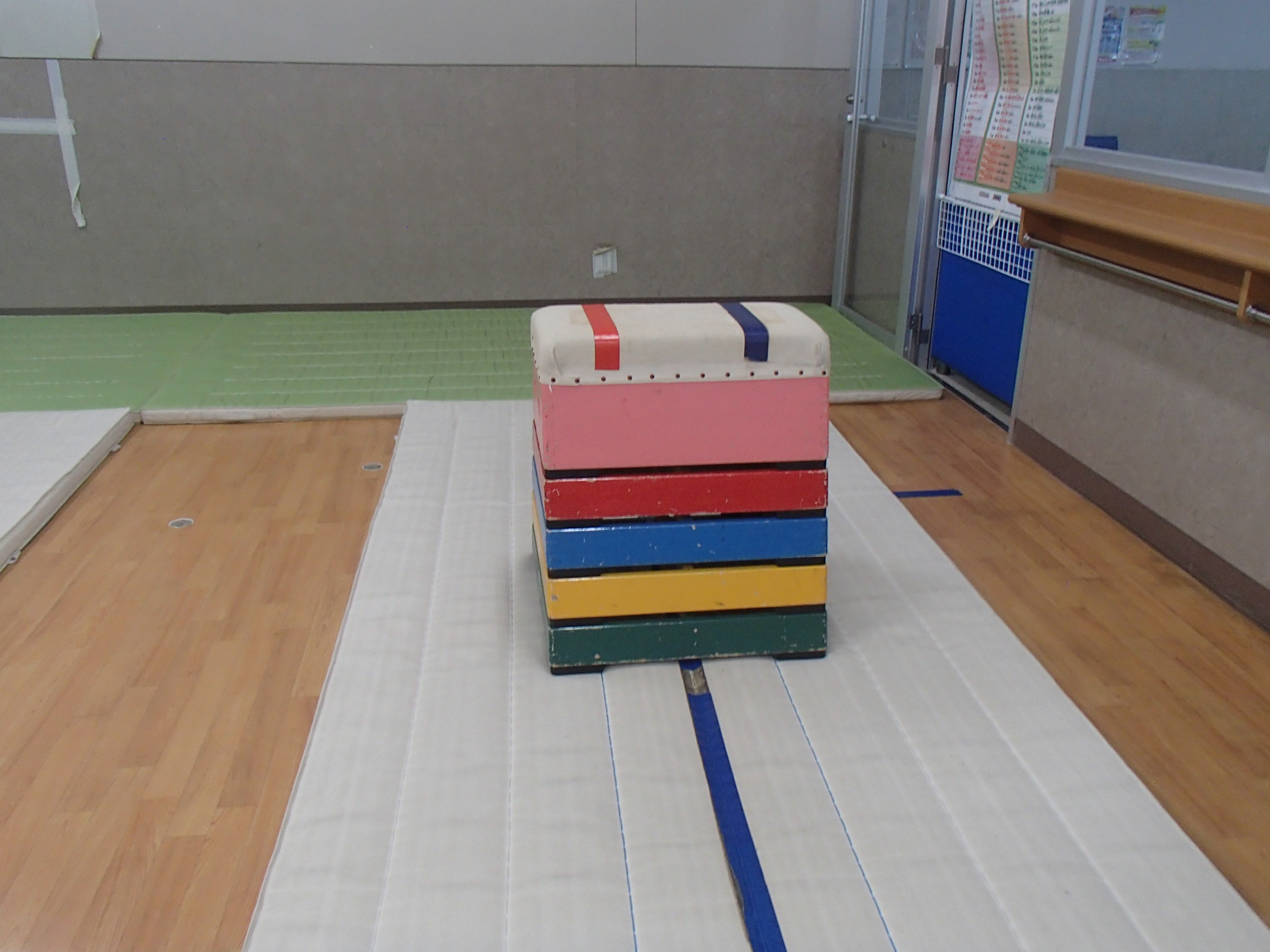 体育教室使用例　（跳び箱）