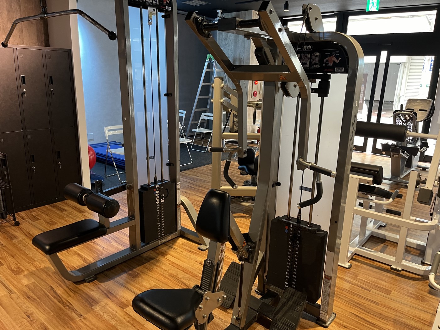 シーテッドロー（背中）
