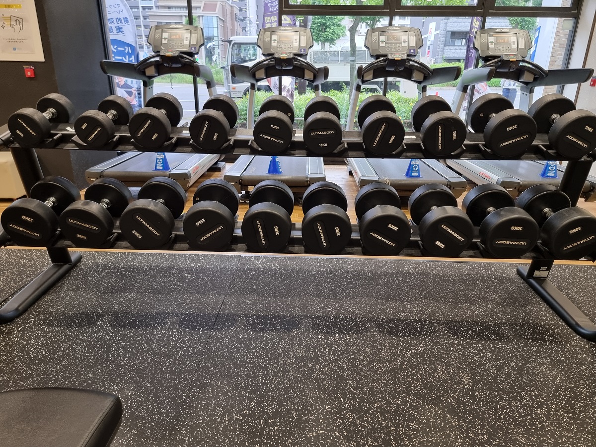 10ｋｇ～30ｋｇラバーダンベル