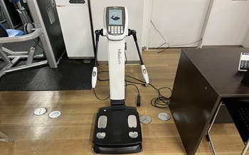【体組成分析】無料で測定できます。ご自身の筋肉量や体脂肪率を確認していただき、効果的なトレーニングもご案内いたします。