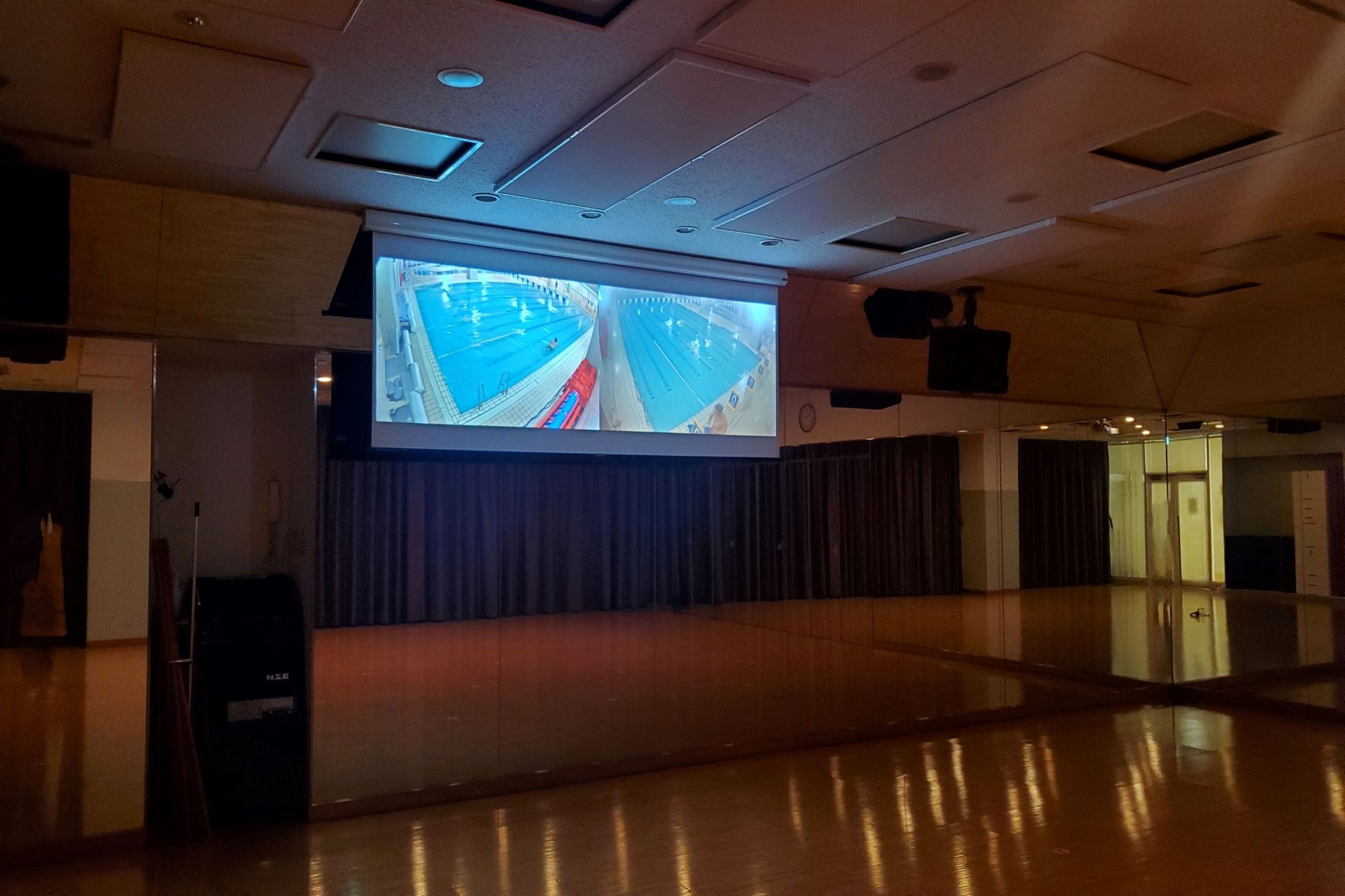 【スクールギャラリー】テレビモニターにてご観覧できます。