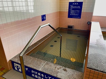 水風呂　 サウナとの併用がおすすめ！今話題の「サ活」で身体を整えよう！設定温度18度前後！
