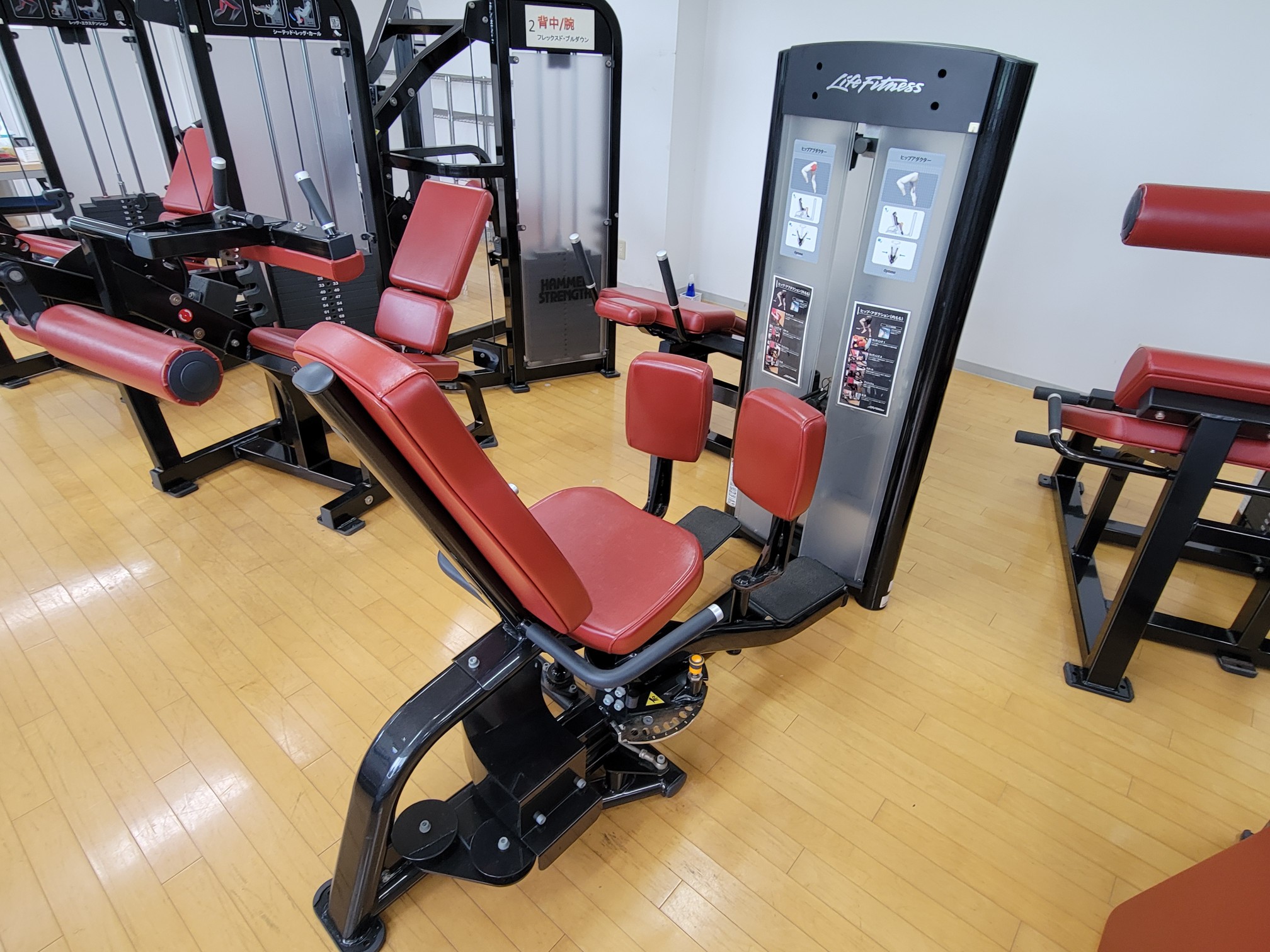 【2階トレーニング室】筋力トレーニングマシン⑦