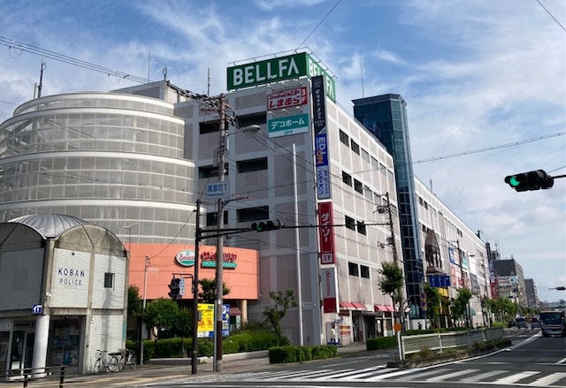 【クラブ場所】ベルファ都島の1本裏の通りにあります。