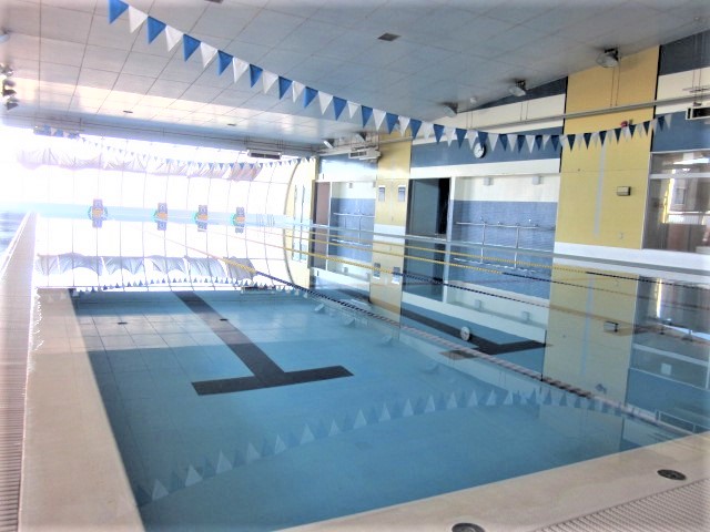 【3Fプール】25Ｍ×5コースの温水プール 水温30度～31度で1年中快適!!
