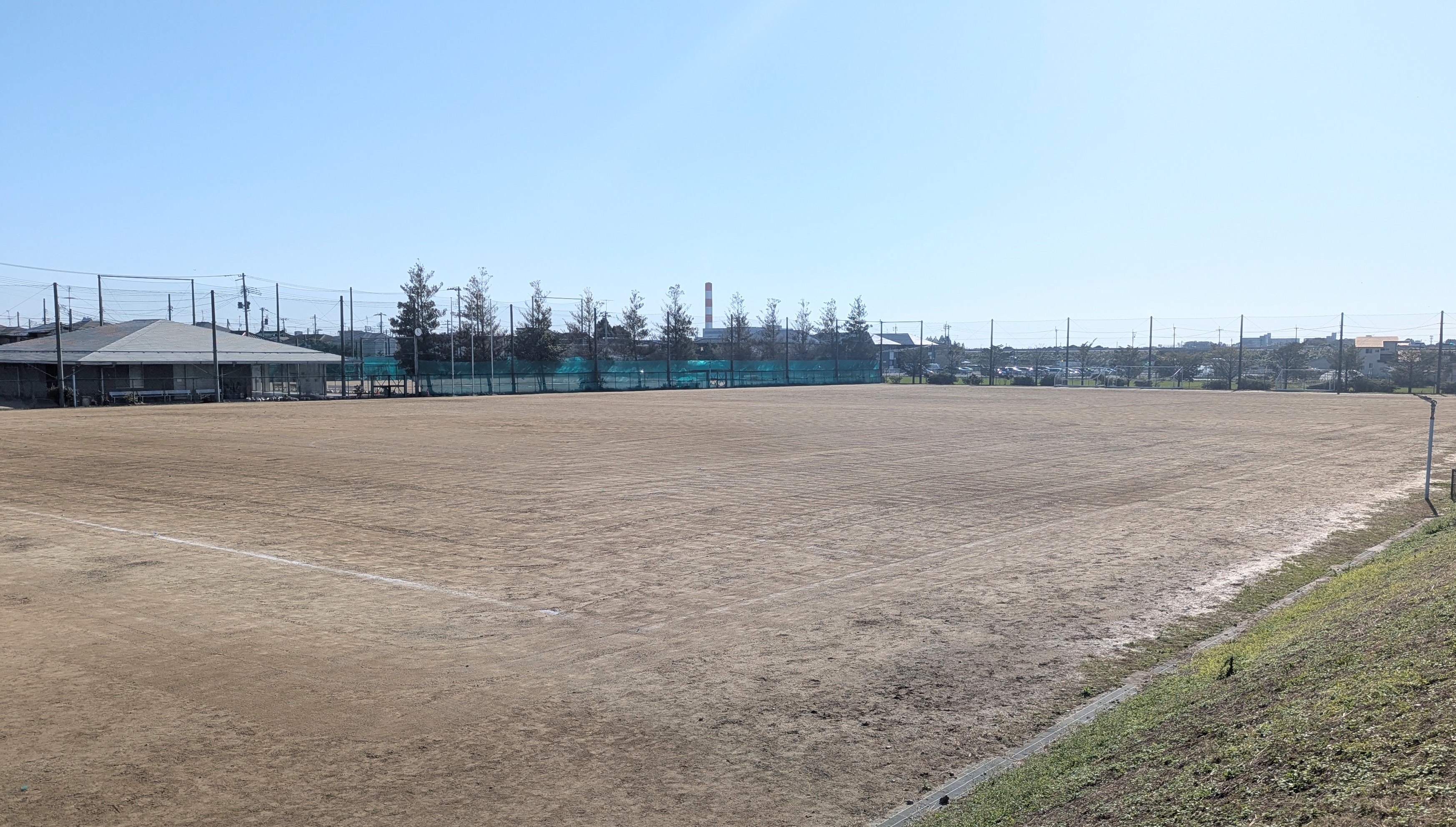 日辺グラウンド　サッカー・ラグビー場