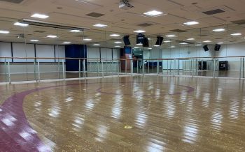 第2スタジオ　ヒップホップ、キッズダンススクールを実施しています。