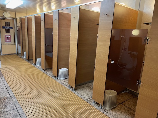 ＜スパ＞自由にご利用いただけるシャワーをご用意しております。