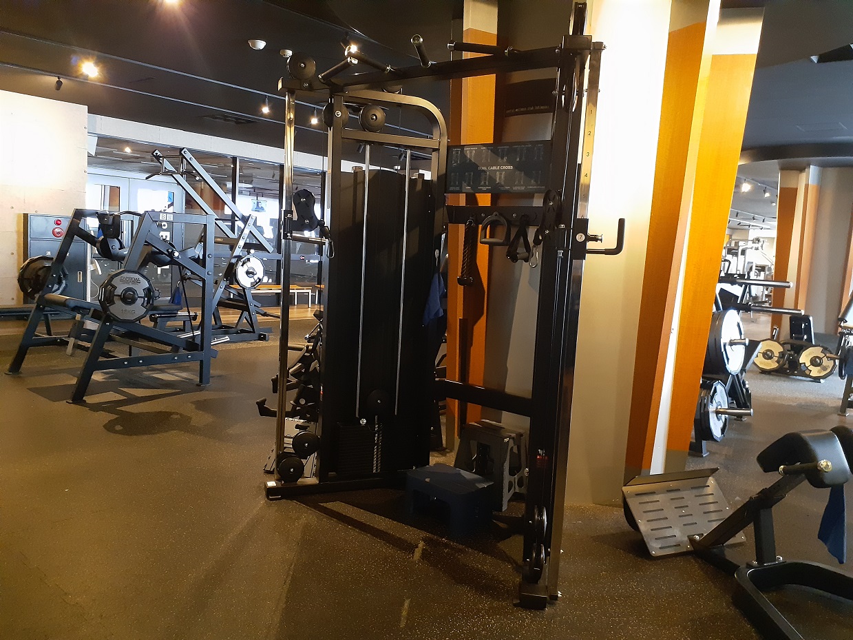 【圧巻のGYM】プーリー（ケーブルマシン）