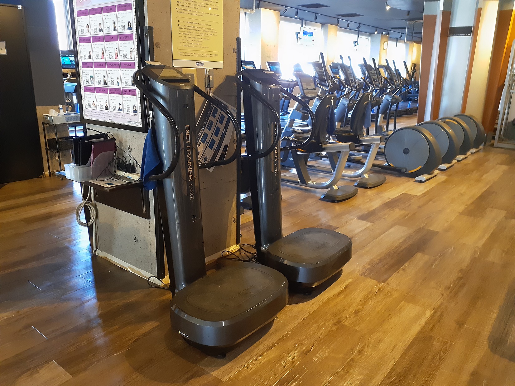 【圧巻のGYM】振動マシン２台（無料）