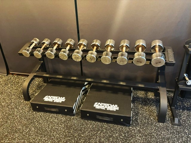 【フリーウエイトエリア】ダンベル1kg～32Kg　